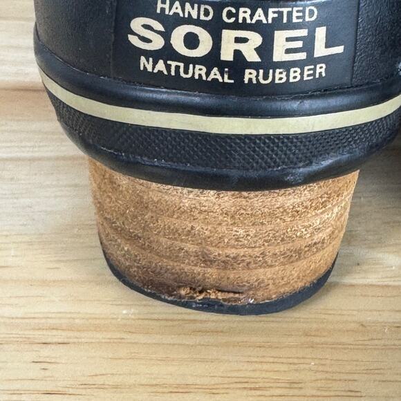 Sorel Women's Slimpack Lace Up Leather Brown Waterproof Duck Winter Boot Size 6 - Picture 6 of 8